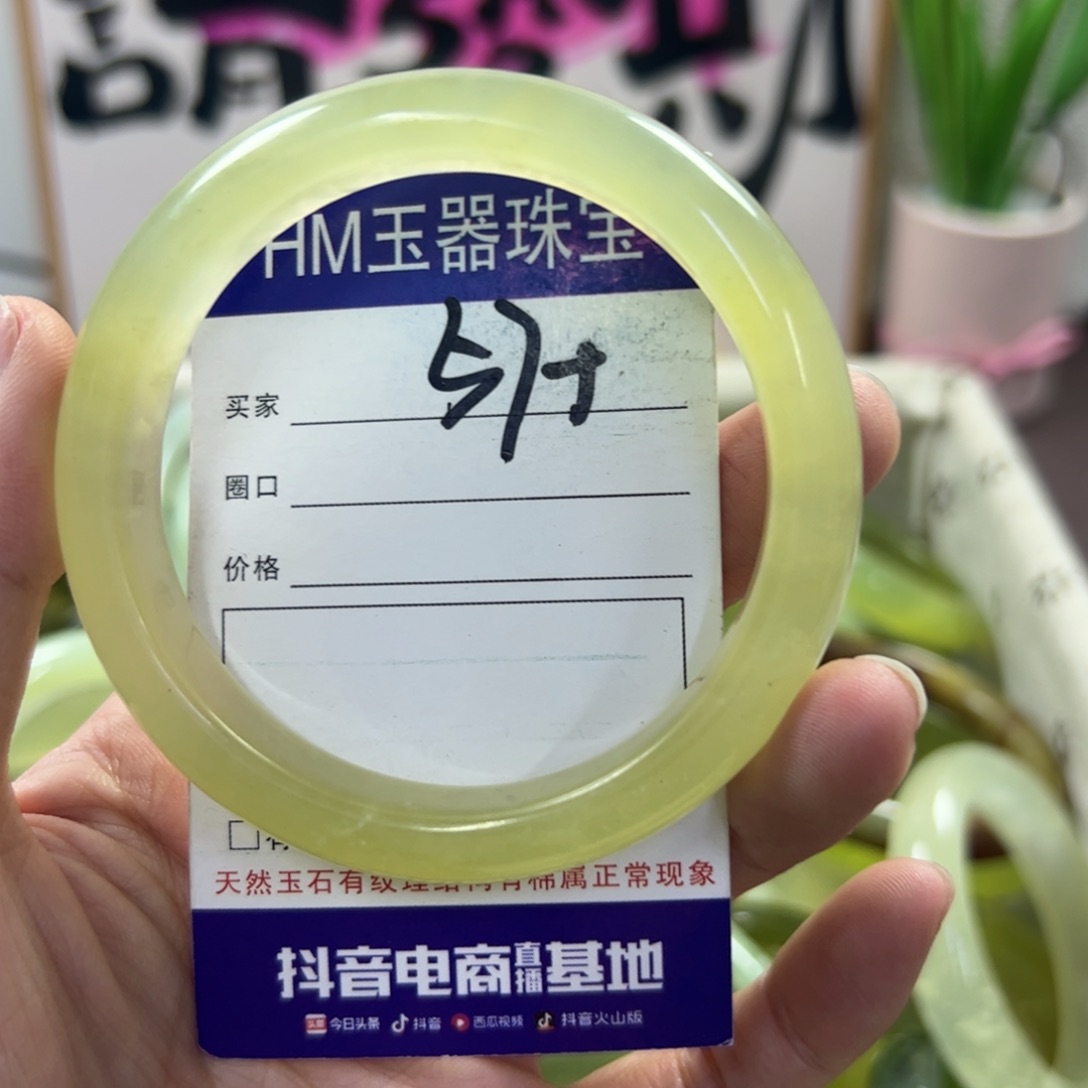 蛇纹石玉手镯未镶嵌515