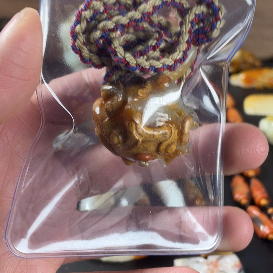 和田玉颈饰未镶嵌꧁****