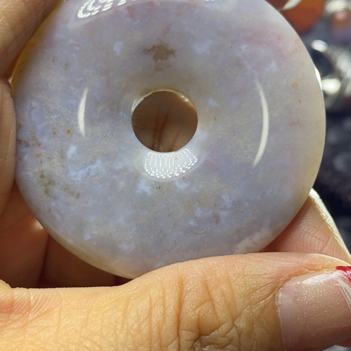 玛瑙/玉髓颈饰足银镀金镶嵌