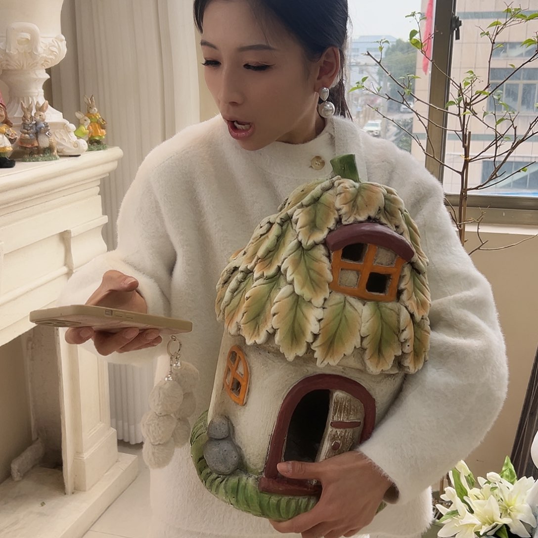 花园摆件红红火火