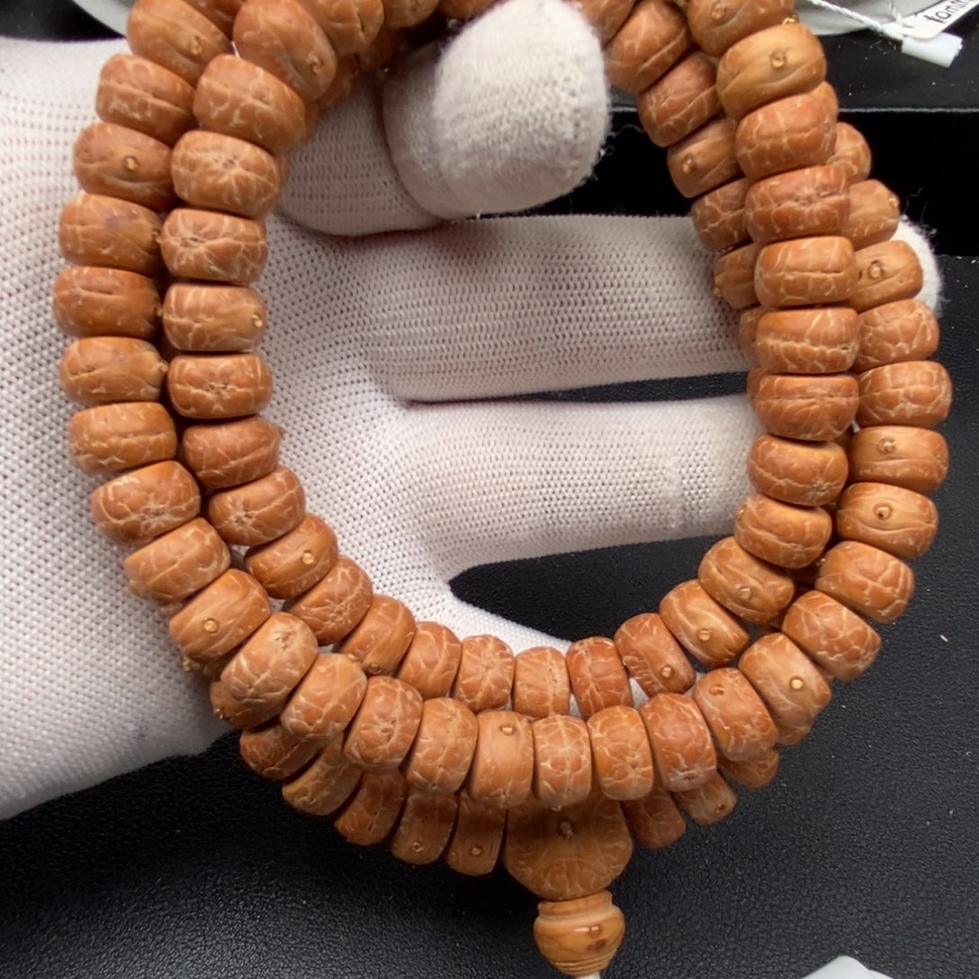 吊坠凤眼菩提实心药片11mm110颗