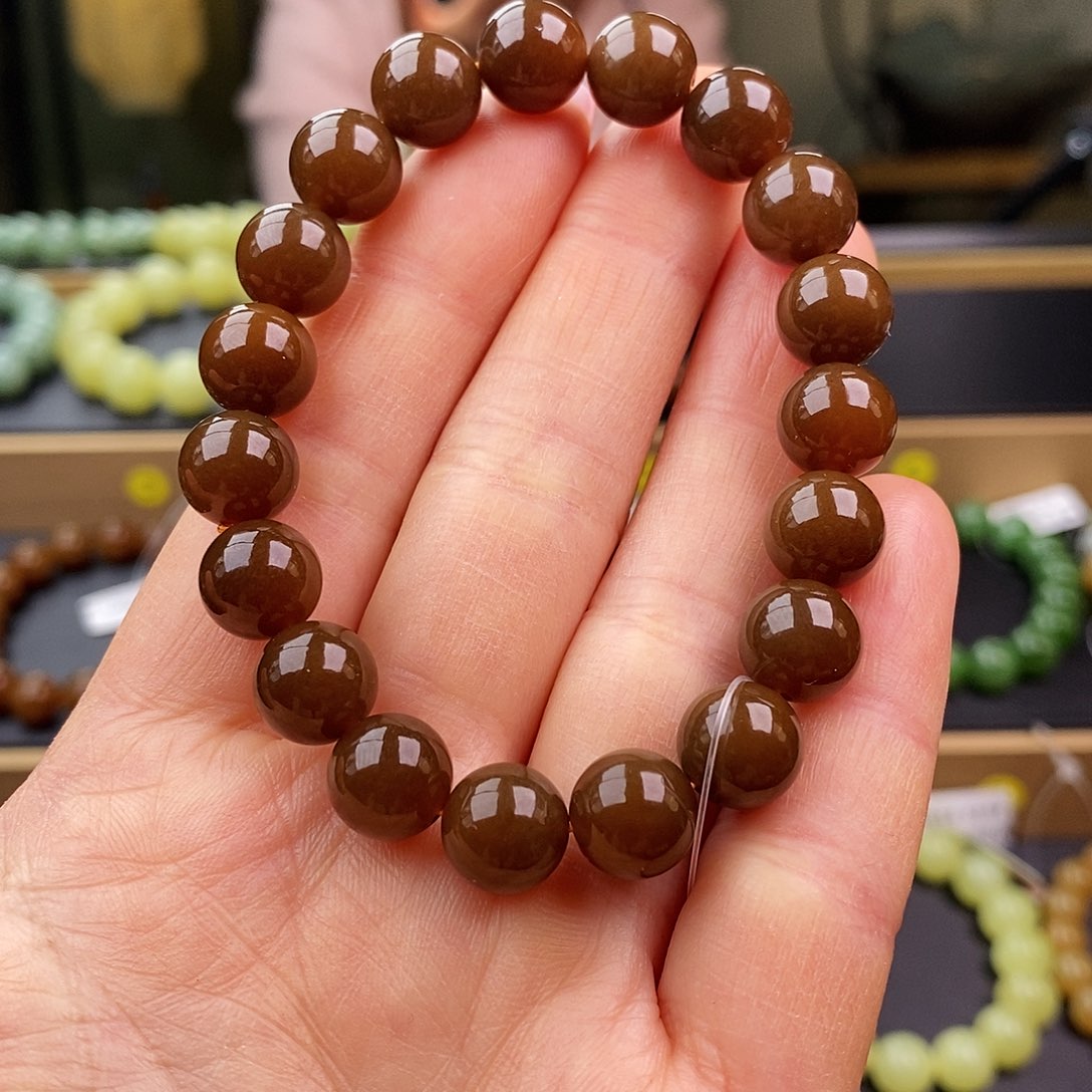 和田玉手链未镶嵌