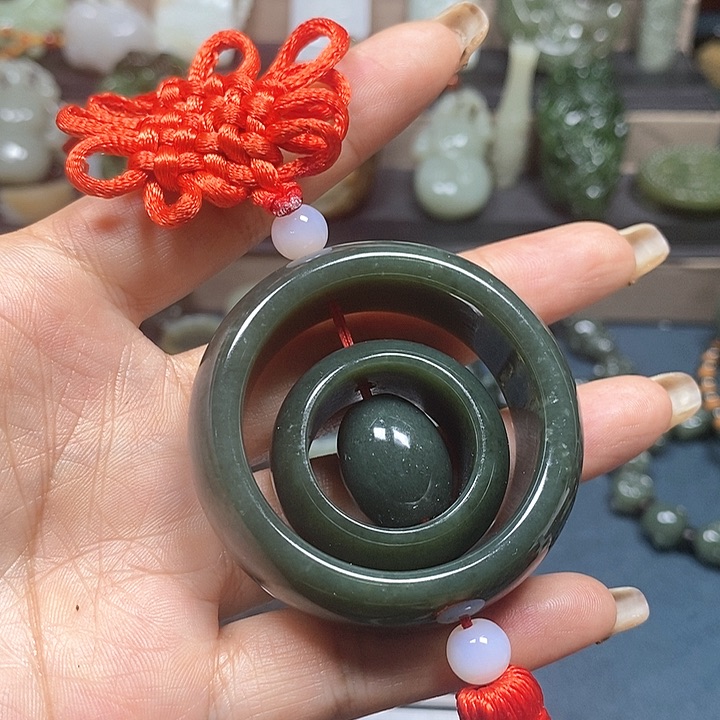 和田玉挂件未镶嵌