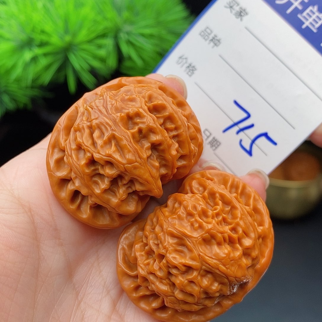 文玩核桃把件42宫灯715