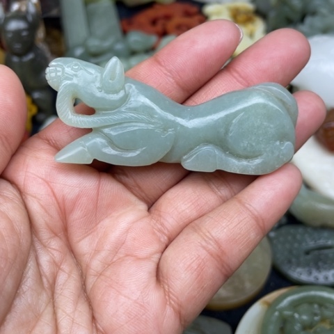 和田玉颈饰未镶嵌24