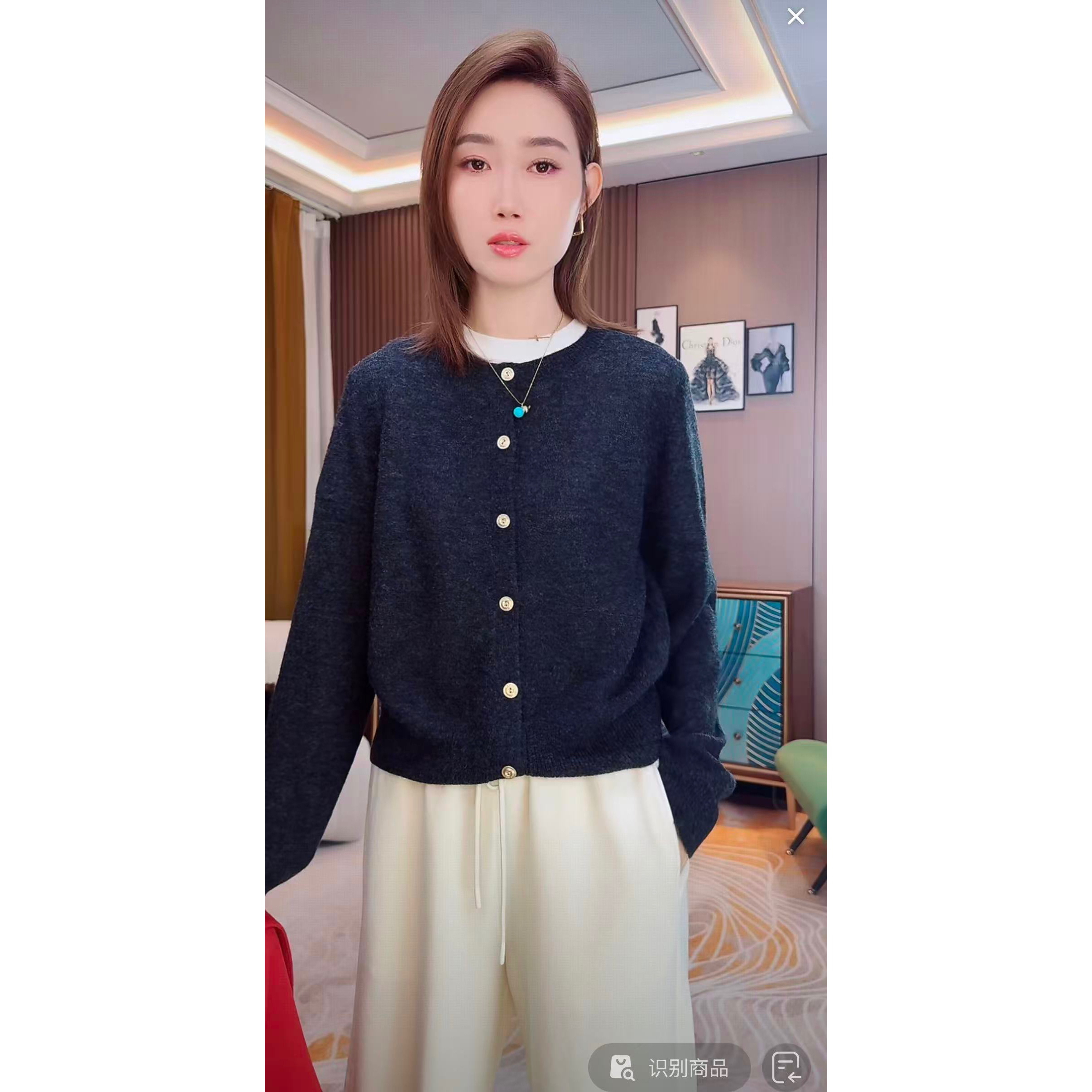 【荣姐精选】云朵简约开衫