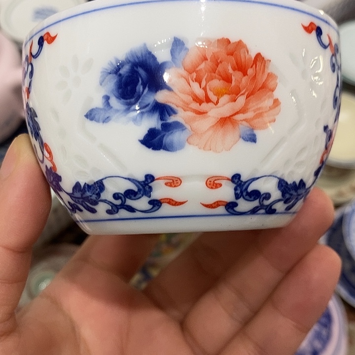 陶摆件景德镇陶瓷主人杯2345