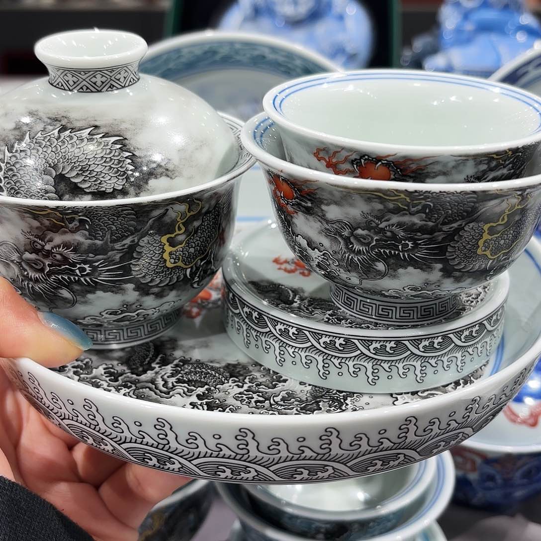 瓷片景德镇美术作品