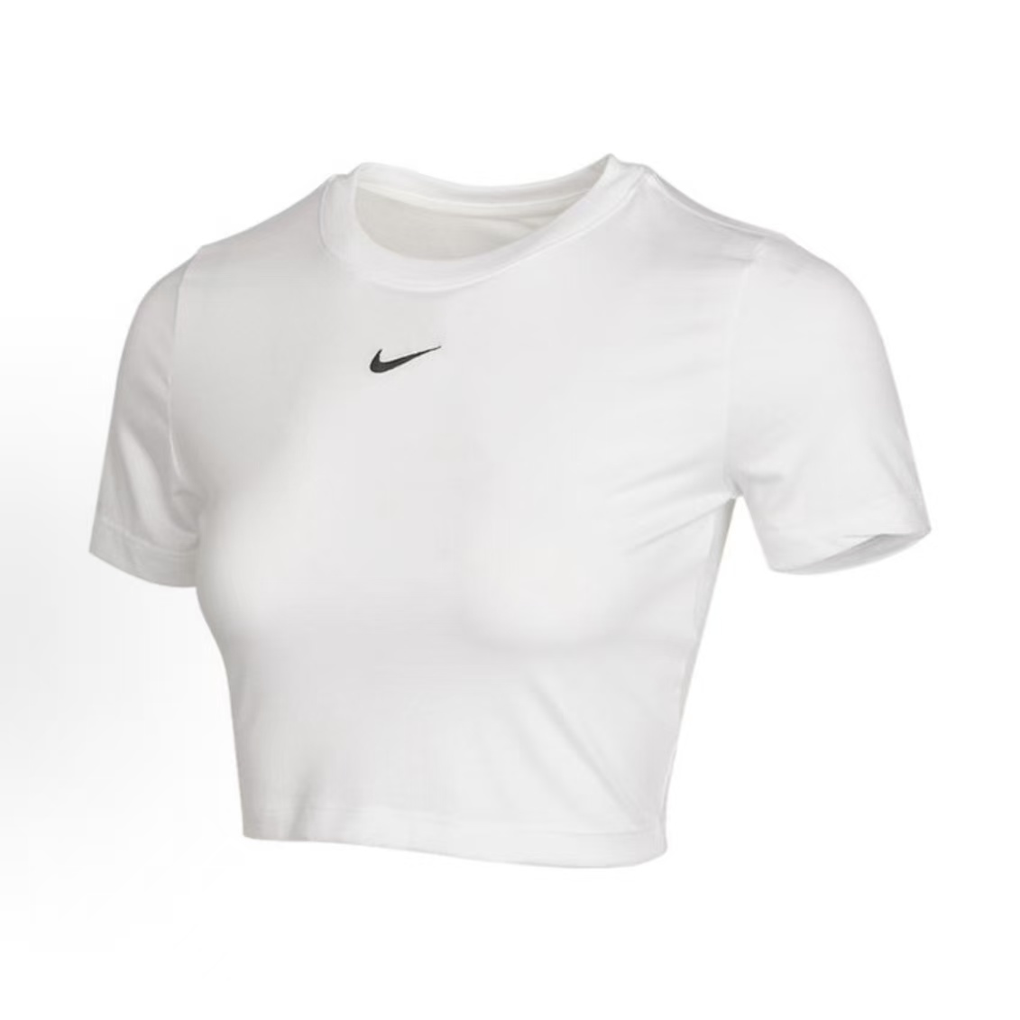 NIKE/耐克Nike 运动训练短款圆领T恤 女款 白色DD1329-100