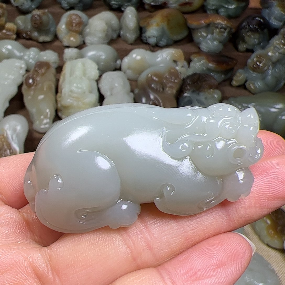 和田玉挂件未镶嵌