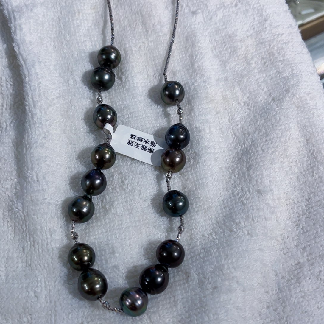 银S925镶嵌海水珍珠颈饰仅直播专享！福利！