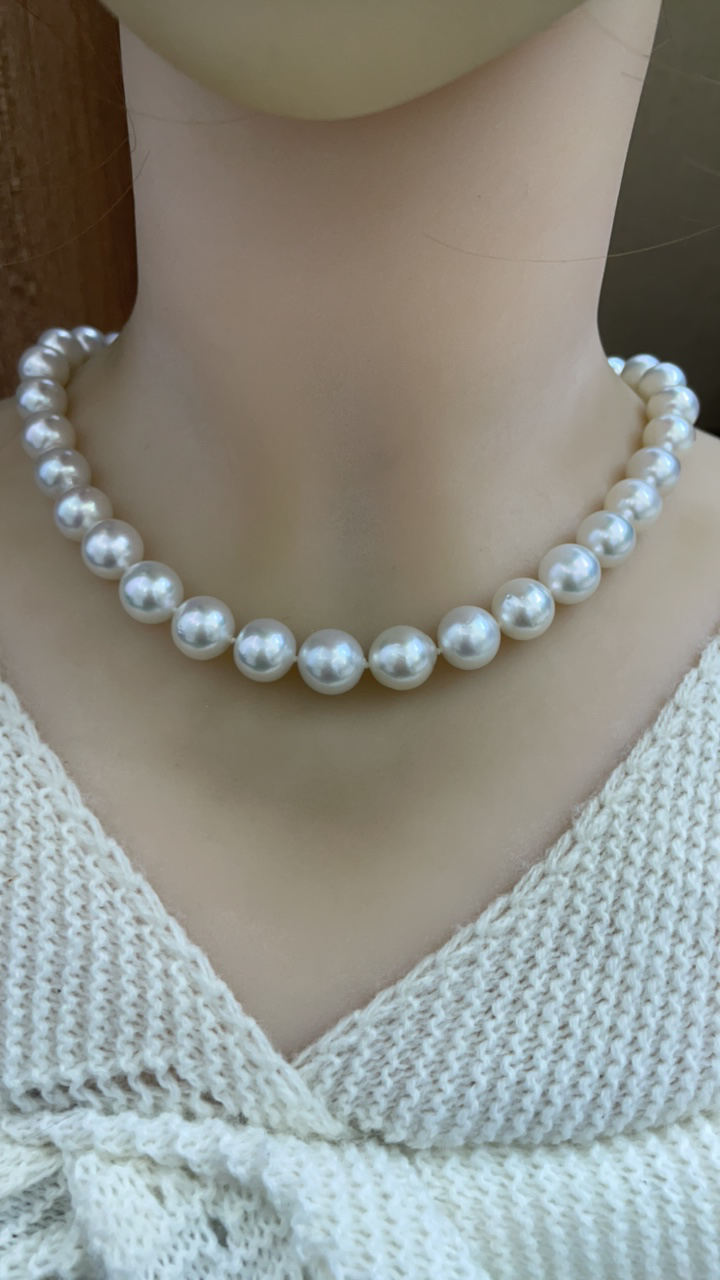 海水珍珠澳白项链