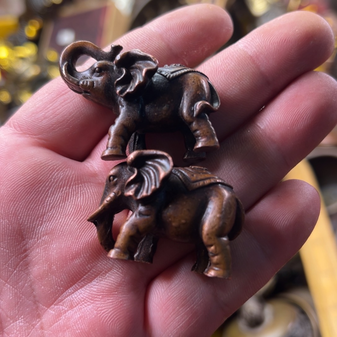 茶壶香炉铜器摆件
