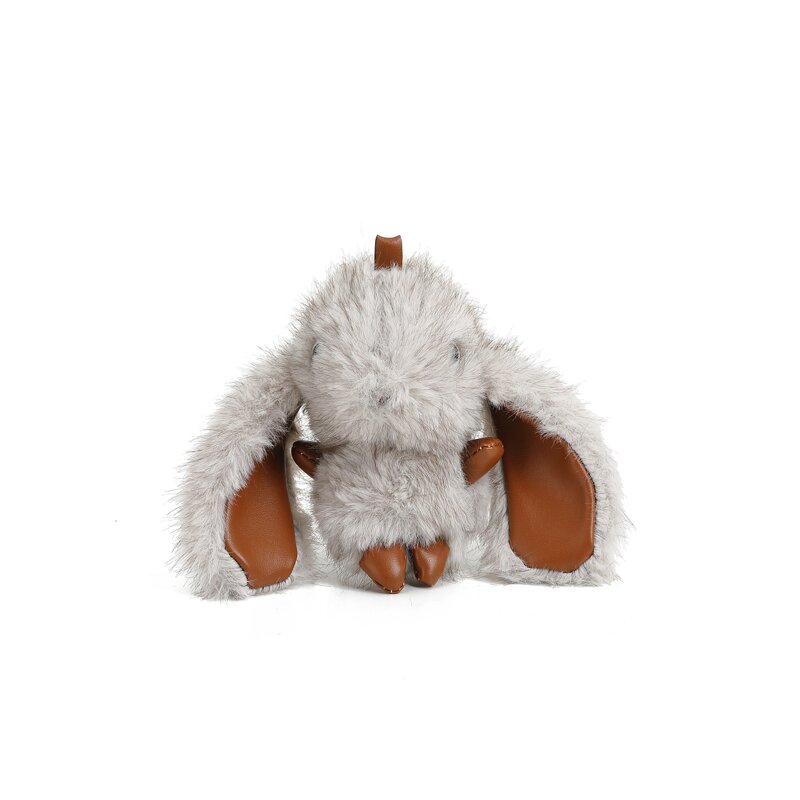 时尚百搭毛绒兔子挂件装饰品