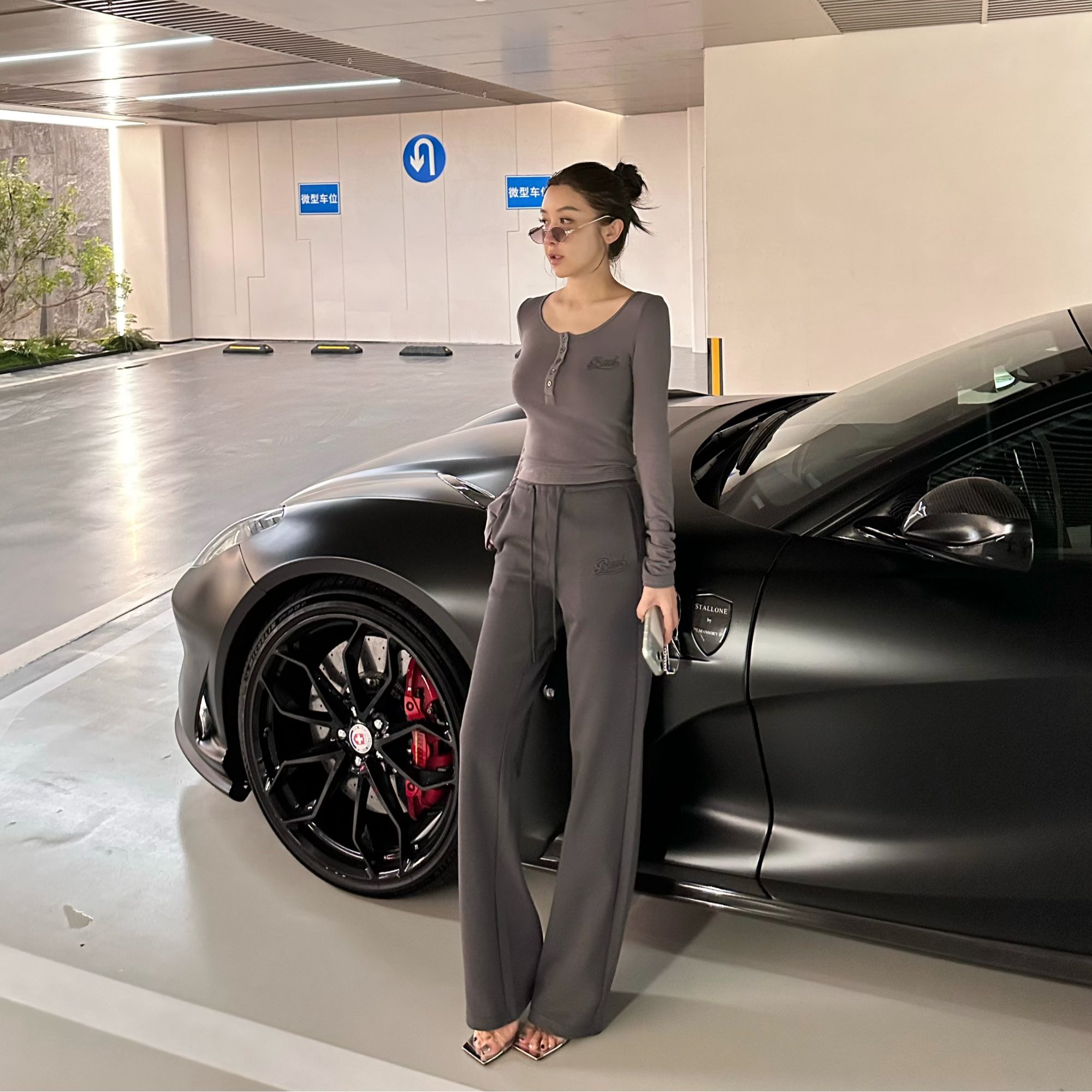 BO潮牌长袖运动套装