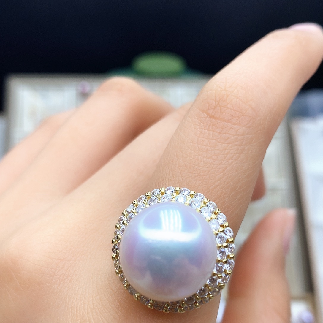 淡水珍珠颈饰合金