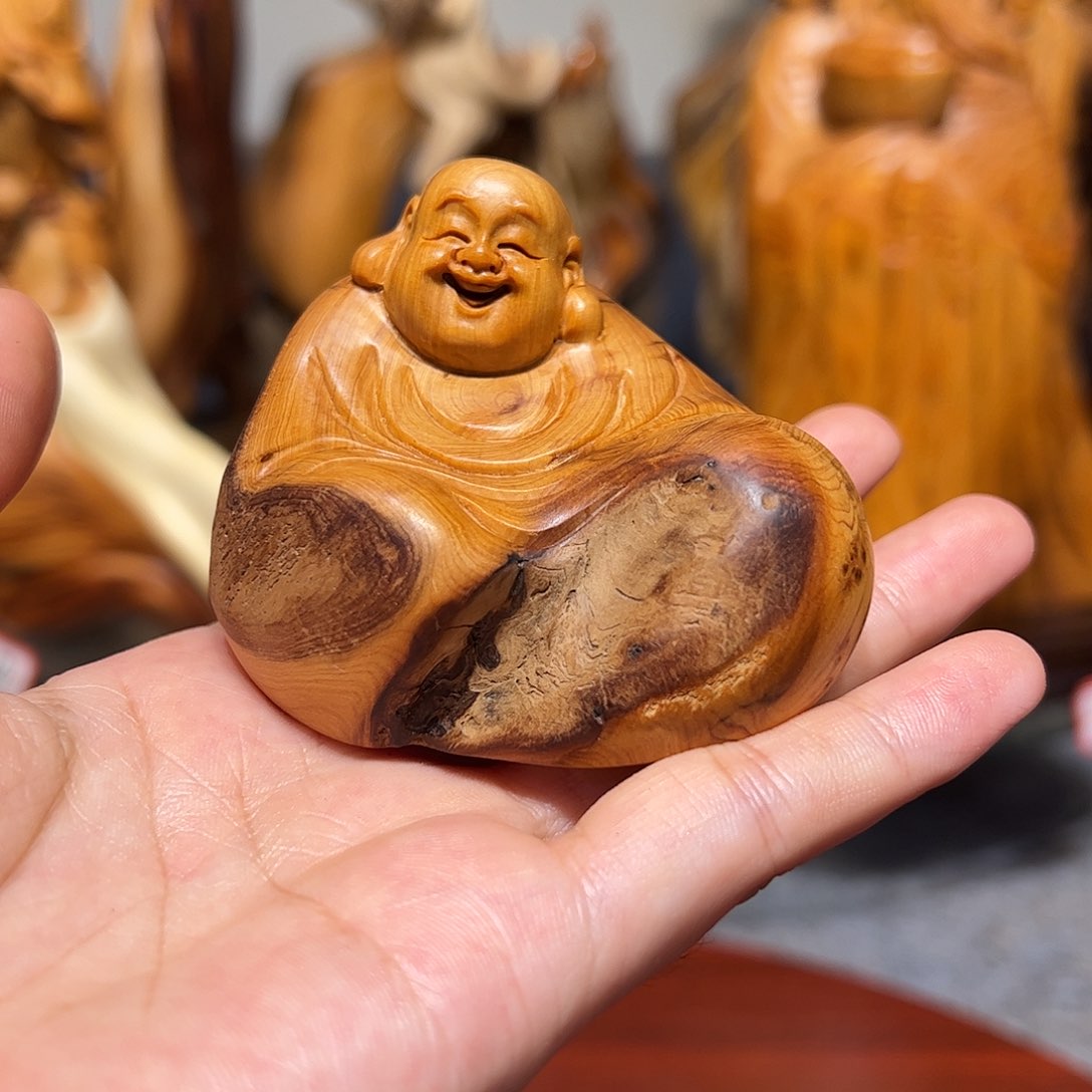 柏木（崖柏）崖柏木手把件摆件
