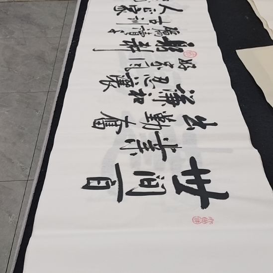 翰墨白武坤老师作品一副
