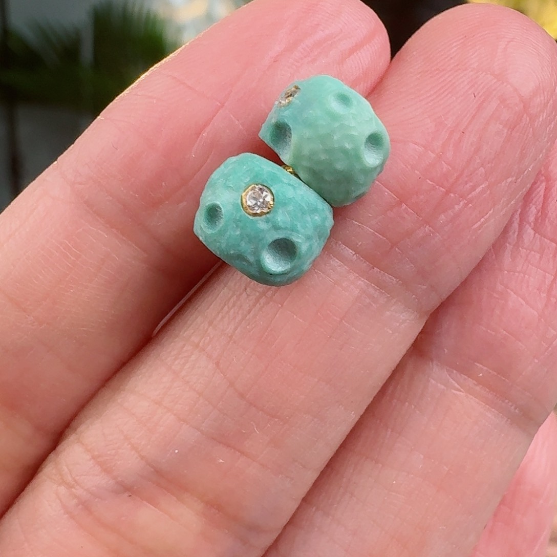 绿松石珠宝奇石未镶嵌