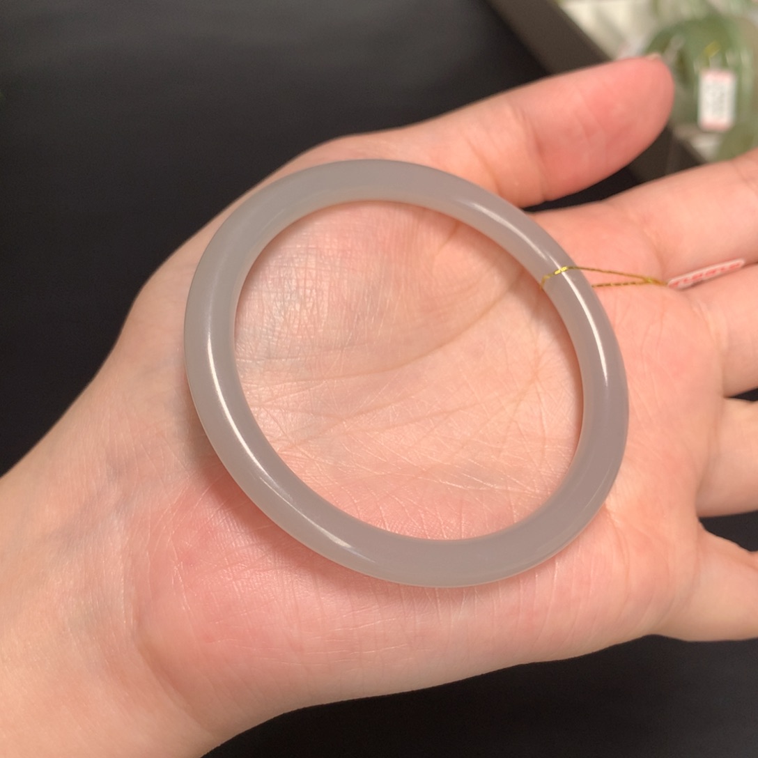 和田玉手镯未镶嵌53