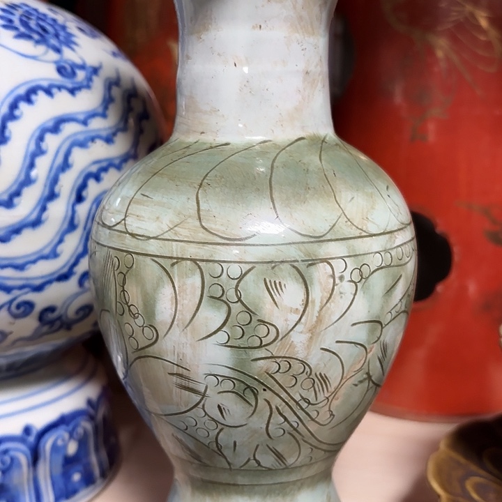 用***2摆件陶瓷摆件不固定一件