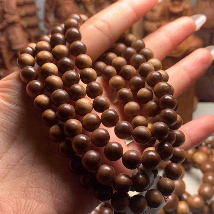 檀香木把件老山檀木0.8沉水