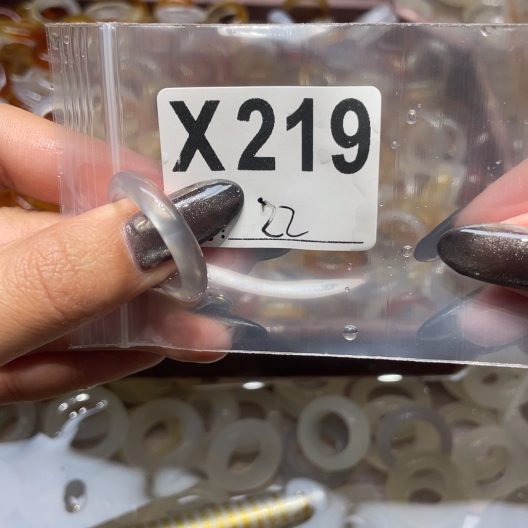 玛瑙/玉髓未镶嵌戒指219