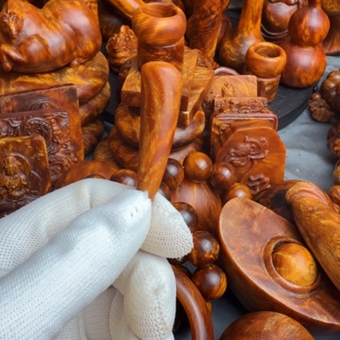 松木（琥珀木）无事牌