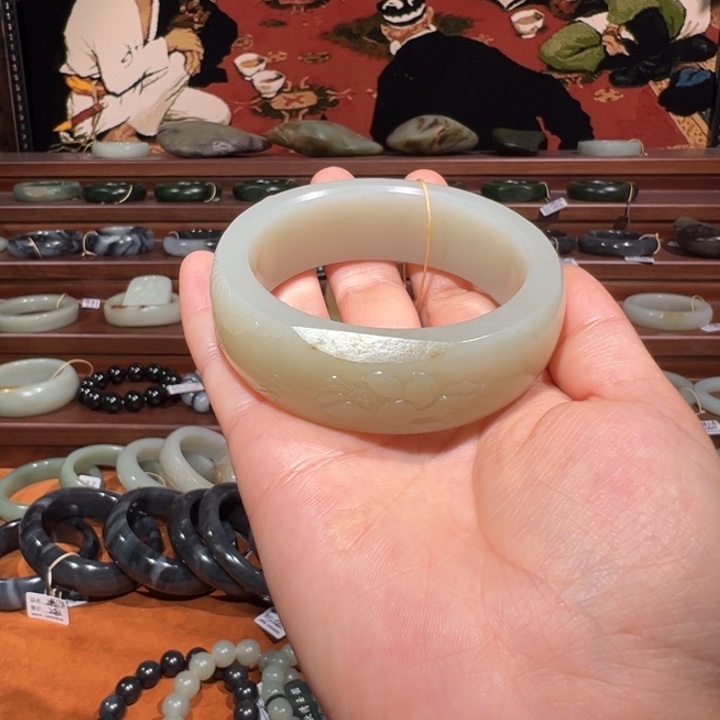 和田玉（子料）未镶嵌手镯