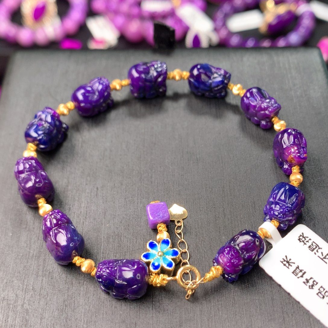 苏纪石（舒俱来）未镶嵌手串