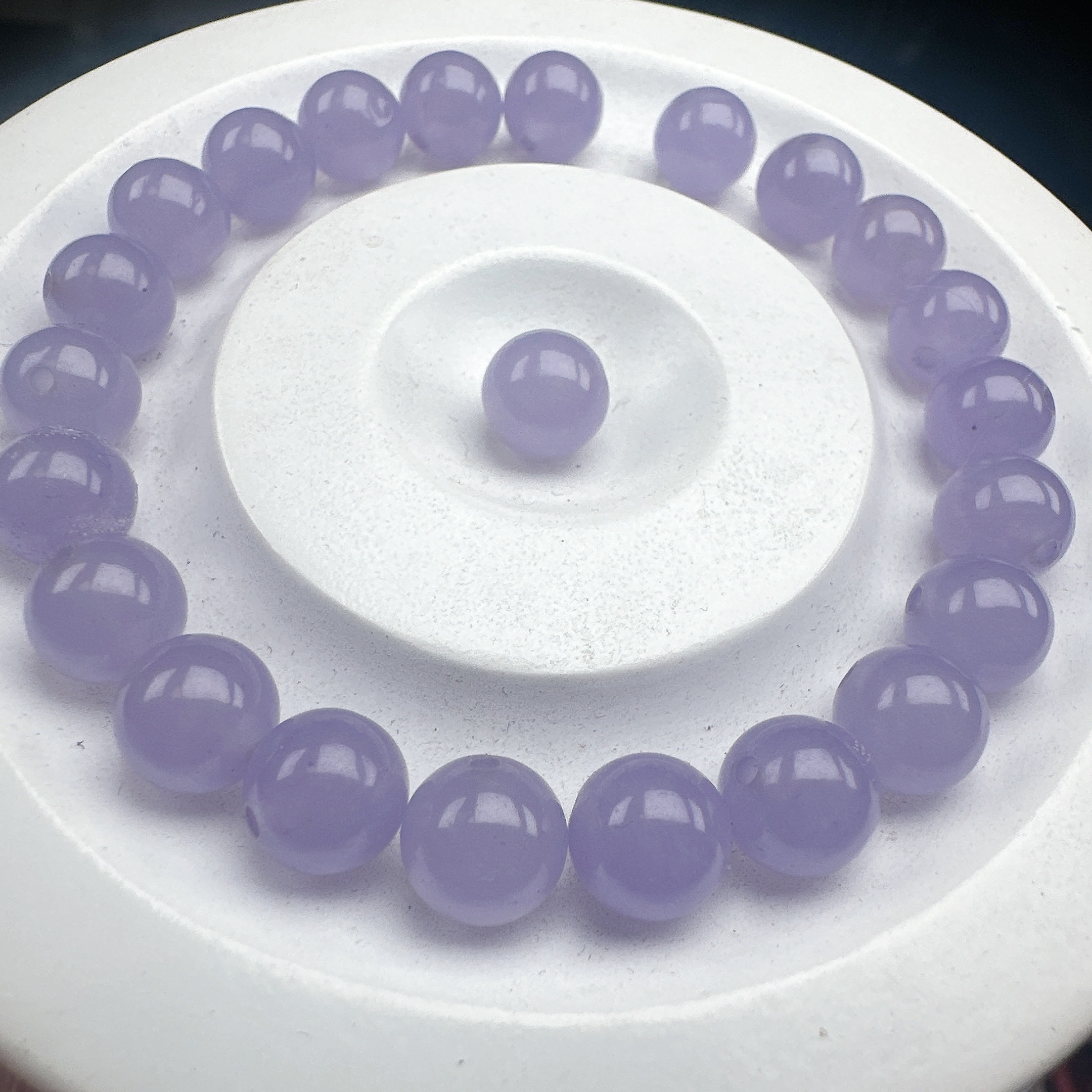 卡8mm 天然缅料A货  茄紫 散珠 多样性发一颗