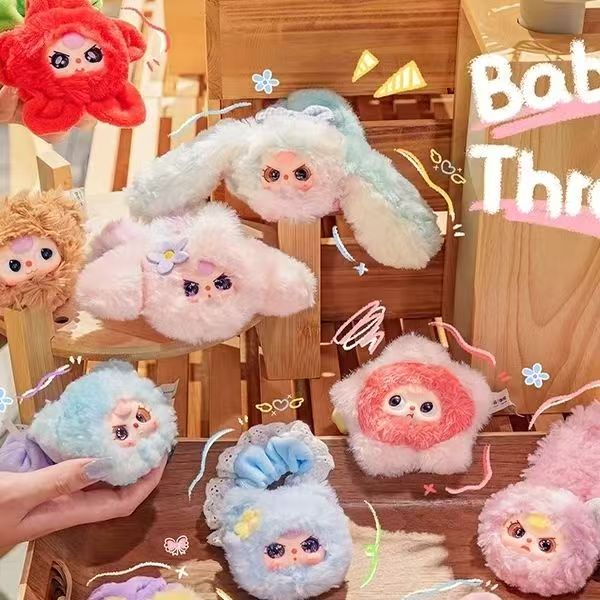 【拆盒】新品娃三岁萌萌发圈毛绒正版盲盒潮玩手办公仔娃娃礼物