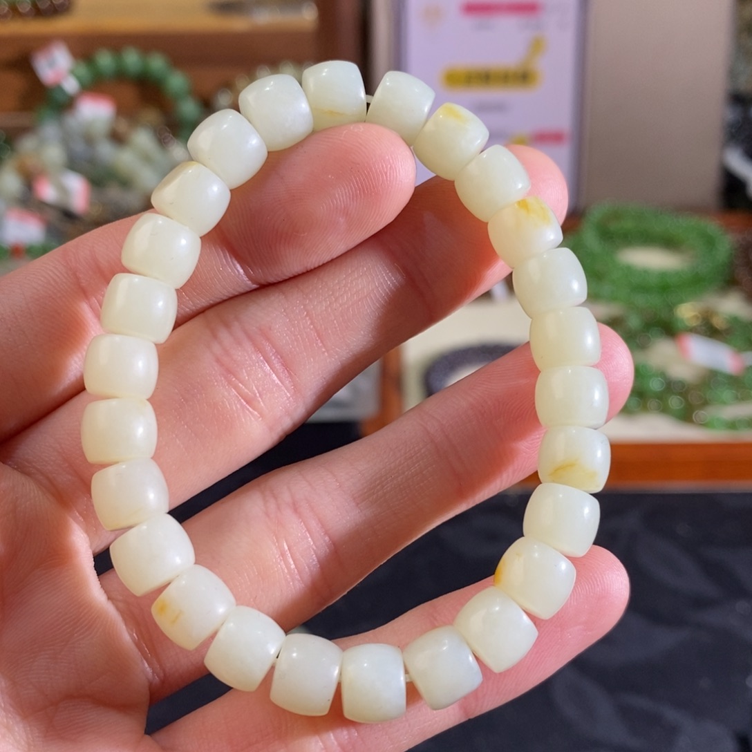 和田玉手链未镶嵌