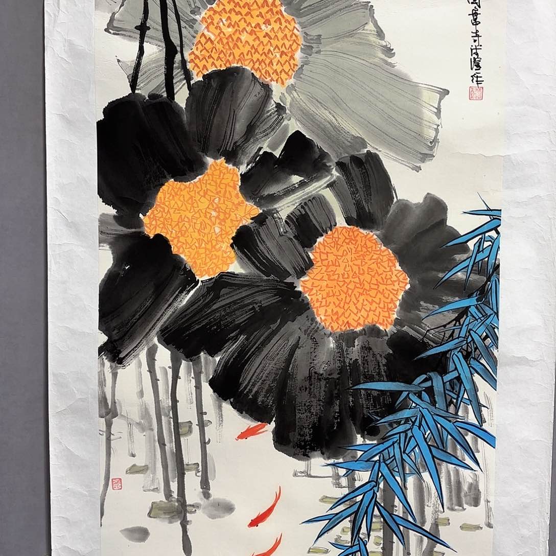 国画国画纯手绘作品请放心去藏