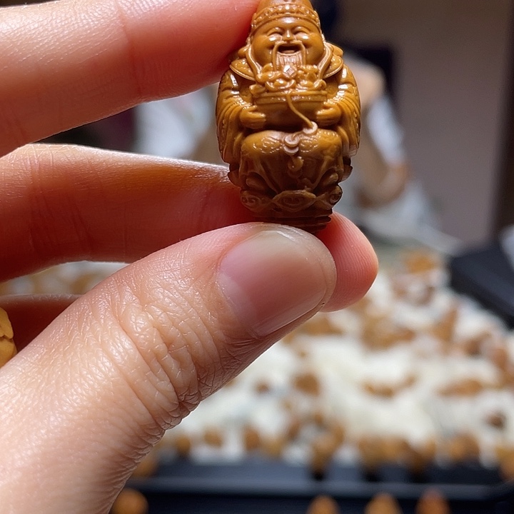 橄榄核吊坠橄榄 财神