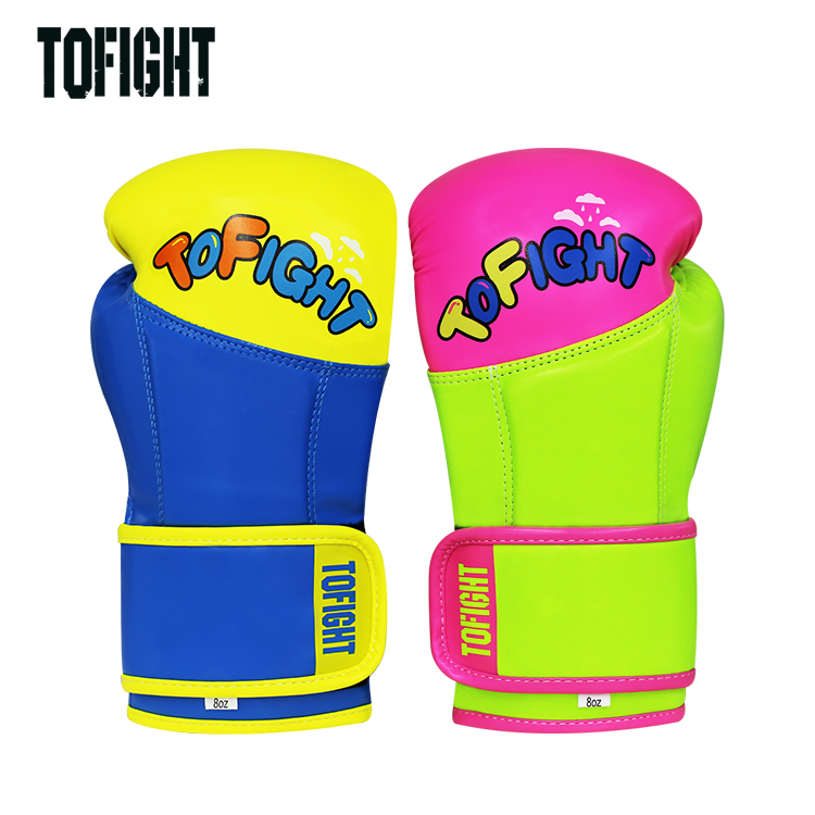 TOFIGHT【青出于蓝】儿童青少年拳套拳击格斗拳套男女