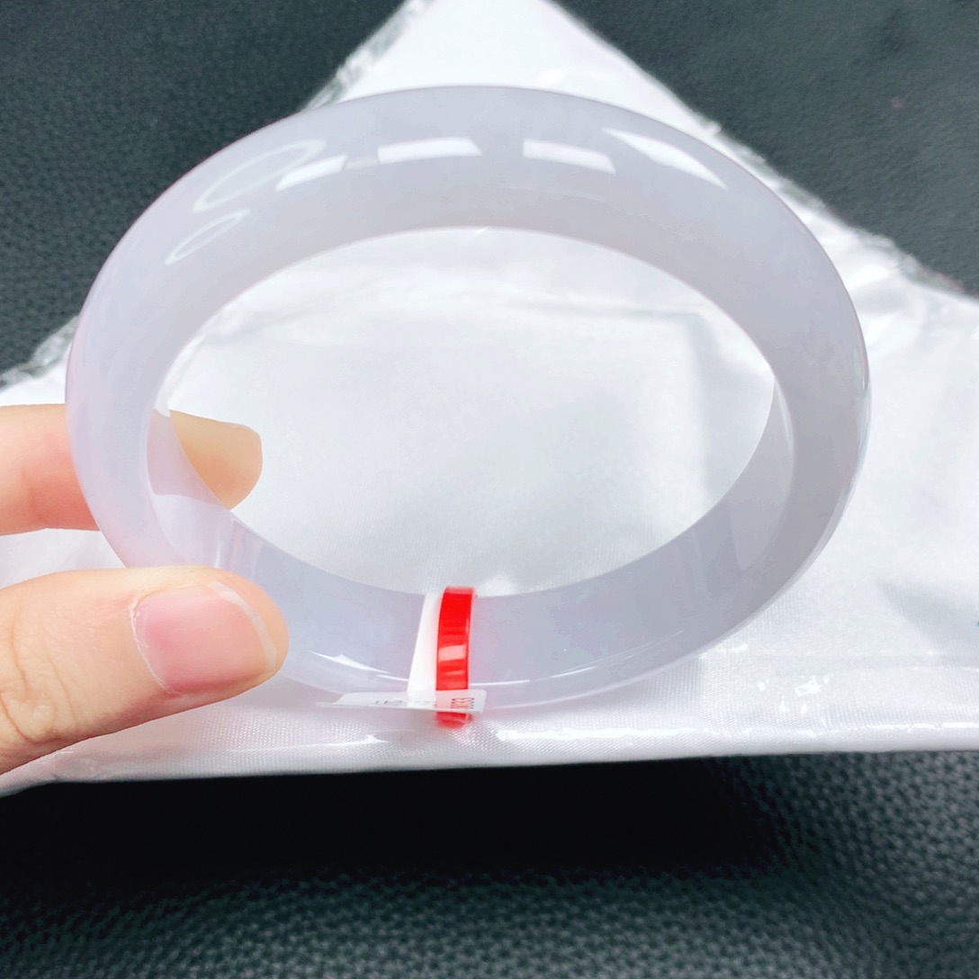 翡翠未镶嵌手镯59圈