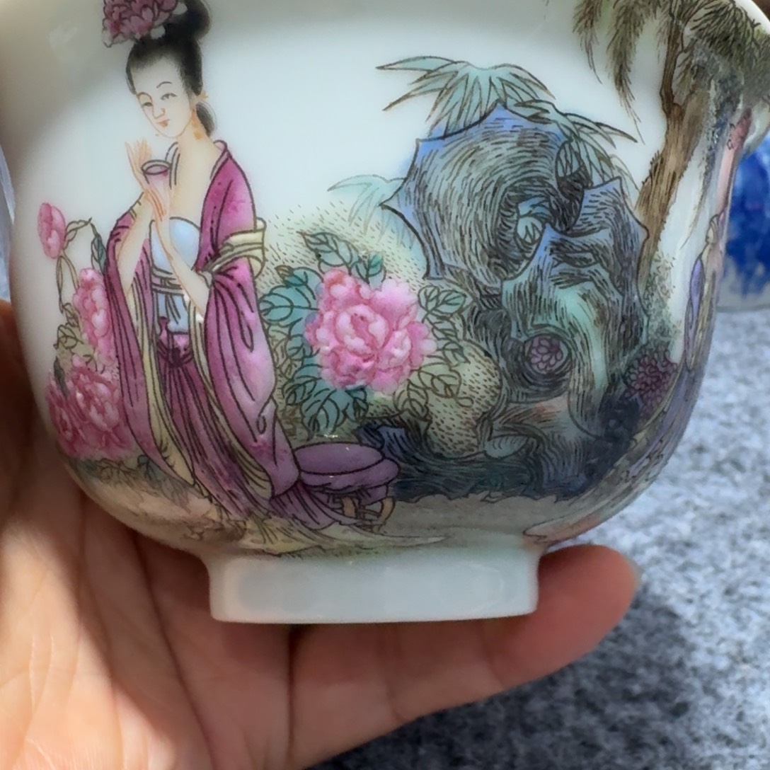 红***鱼景德镇现代陶瓷杯