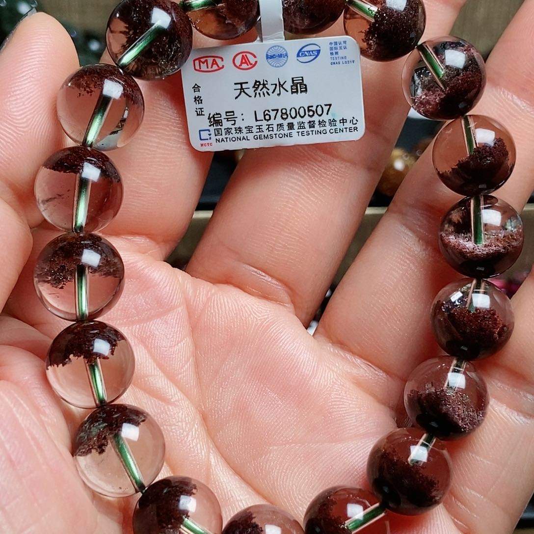 水晶手链未镶嵌红幽灵11