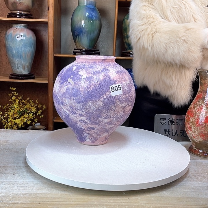 摆件微瑕805 景德镇陶瓷艺术精品