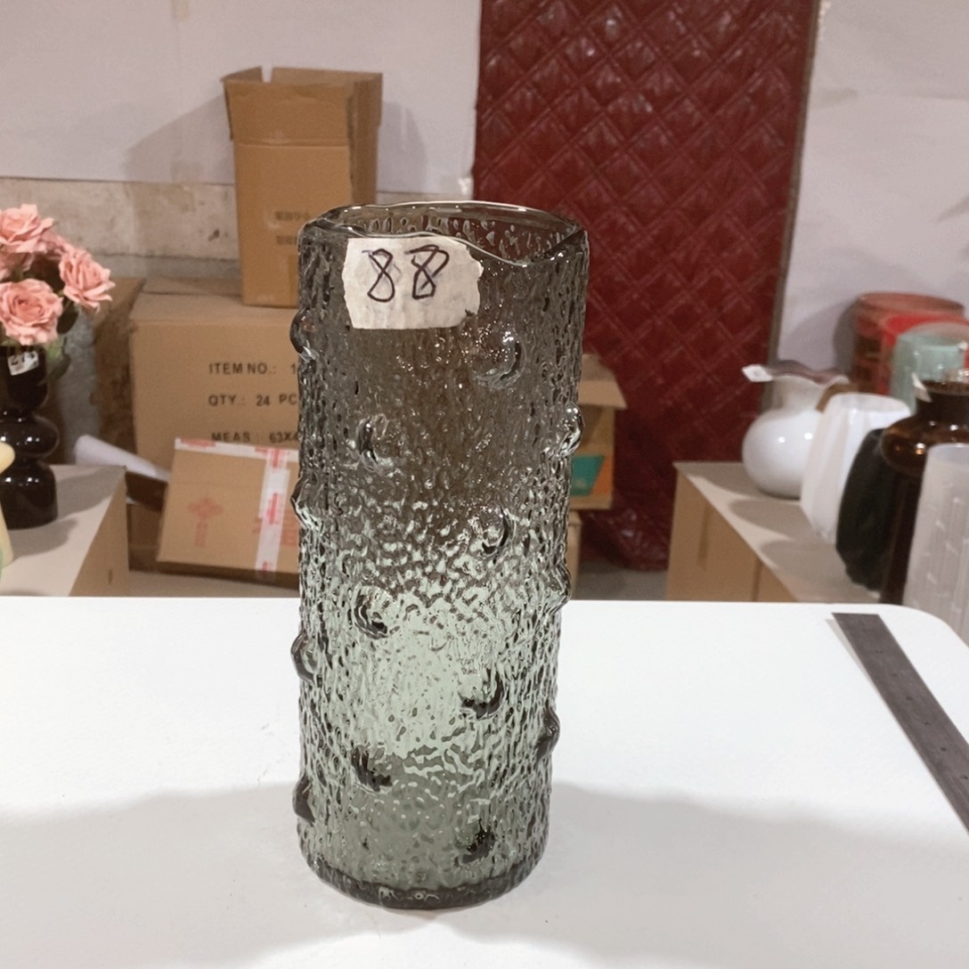 玻璃88高25口10玻璃花瓶嘎嘎好看玻璃花瓶