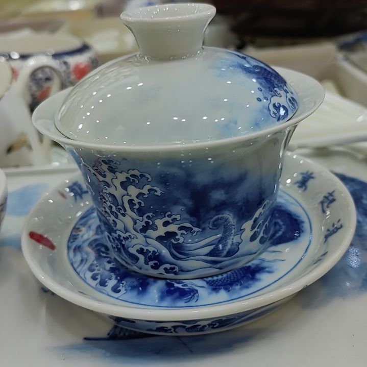 瓷片手工制作手工绘画