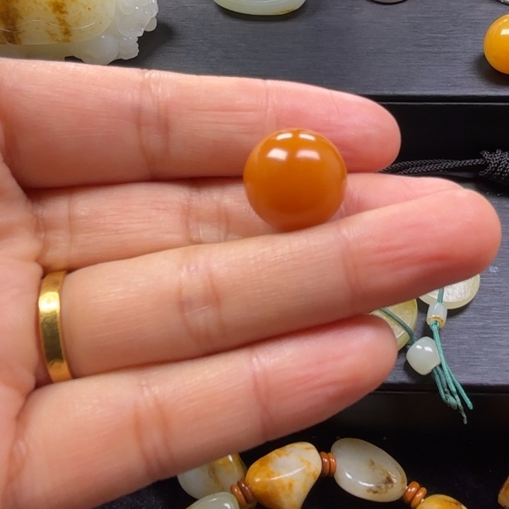 和田玉吊坠(不含链)未镶嵌磊