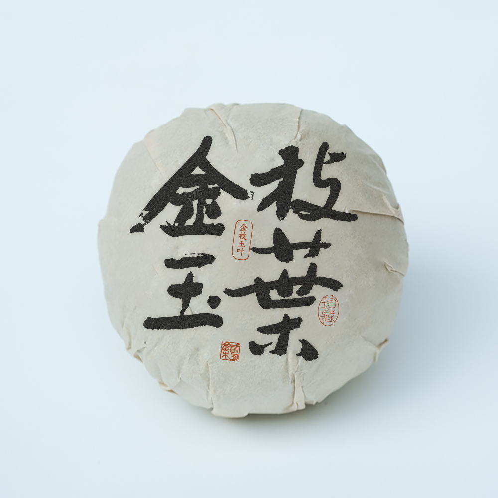 【范选&洪辉龙】金枝玉叶 2009冬片龙团  福鼎白茶 200g