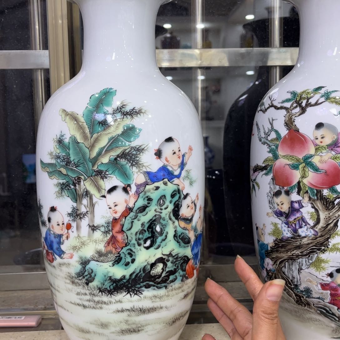 景德镇陶瓷花瓶摆件