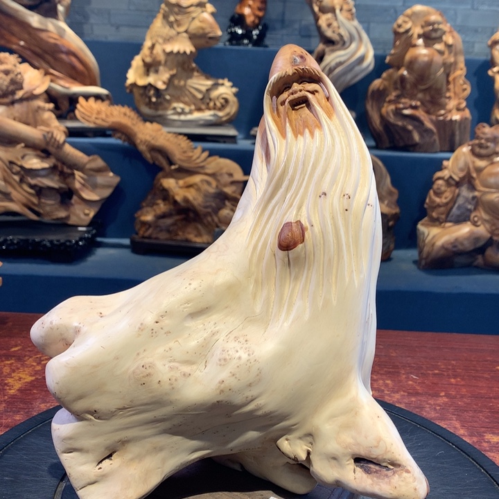 柏木（崖柏）根雕摆件