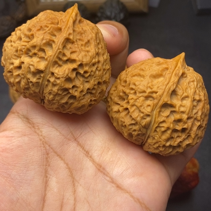把件文玩核桃46尺寿桃60克