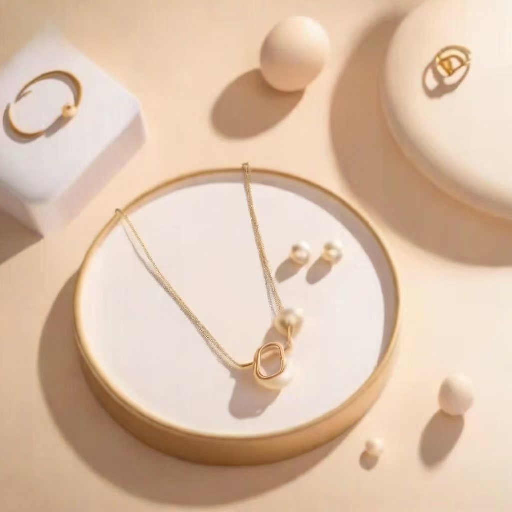 非金属仿水晶手链 纯手工小众服饰配件直播间扣号模式轻奢饰品