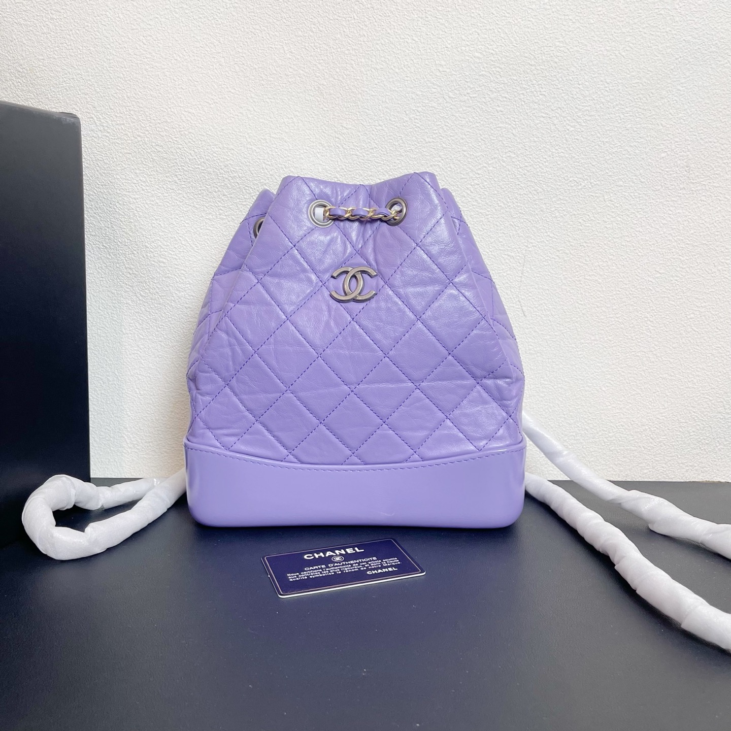 95新 Chanel/香奈儿 98新 大场直播/流浪双肩包/10636