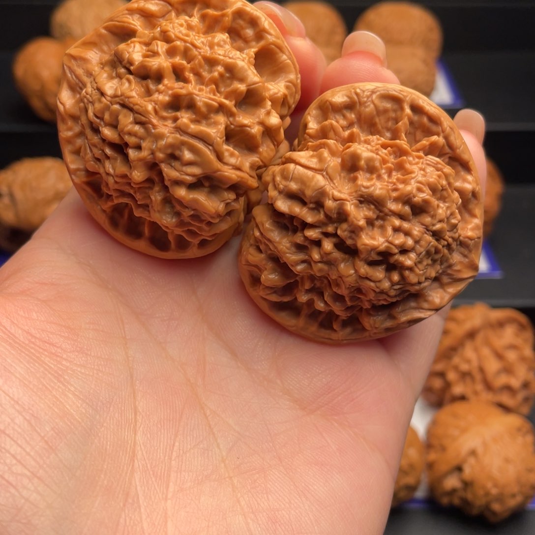 文玩核桃吊坠官帽48